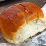 indian snack bun maska jam close-up